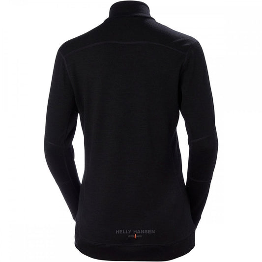75210 Womens HH Lifa Merino Half Zip