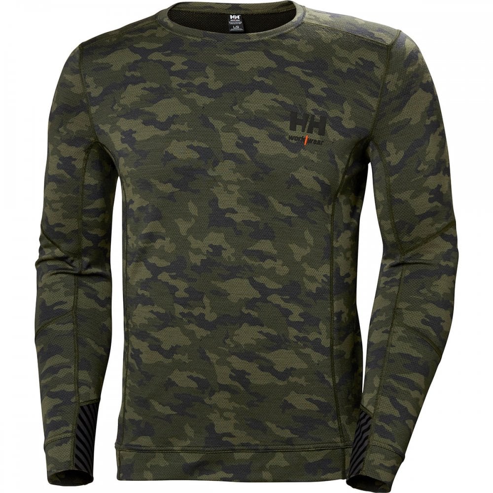 75106 HH Lifa Merino Crewneck Baselayer