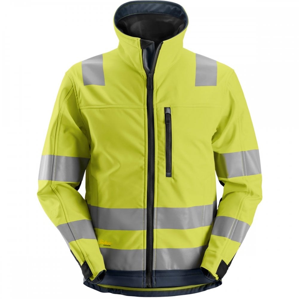 1230 AllroundWork High-Vis Softshell Jacket Class 3