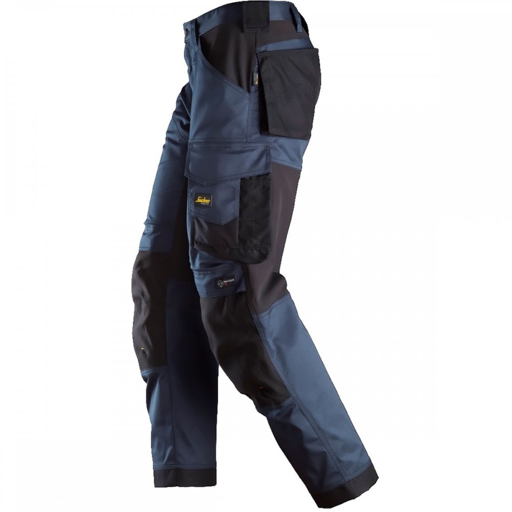 6351 AllroundWork Stretch Loose Fit Trousers+