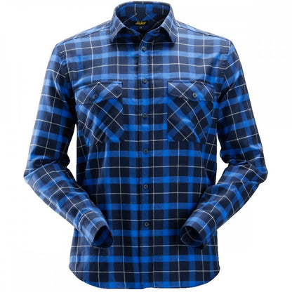 8516 AllroundWork Flannel Check Long Sleeve Shirt