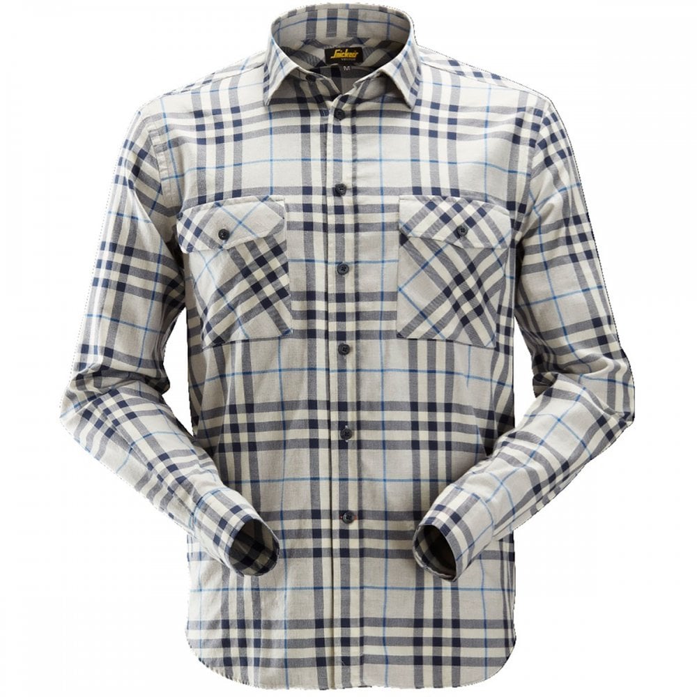 8516 AllroundWork Flannel Check Long Sleeve Shirt