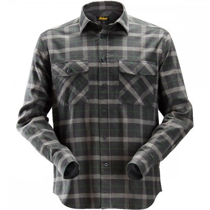 8516 AllroundWork Flannel Check Long Sleeve Shirt