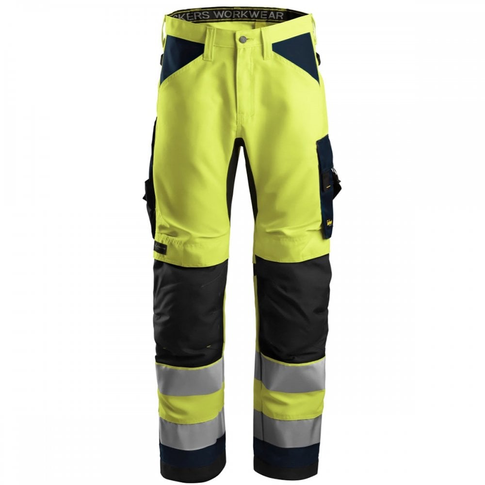 6331 AllroundWork High-Vis Work Trousers+ Class 2