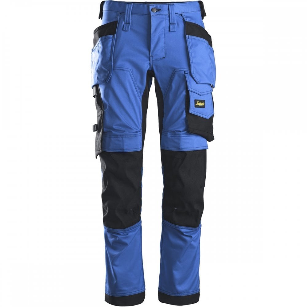 6241 AllroundWork Slim Fit Trousers Holster Pockets True Blue