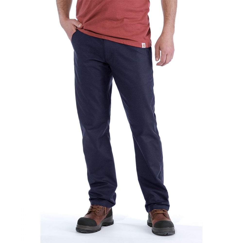 103109 Rugged Stretch Canvas Trouser Navy 32" 42" *One Size Only - Outlet Store*