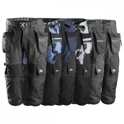 6905 FlexiWork Work Pirate Trousers+ Holster Pockets
