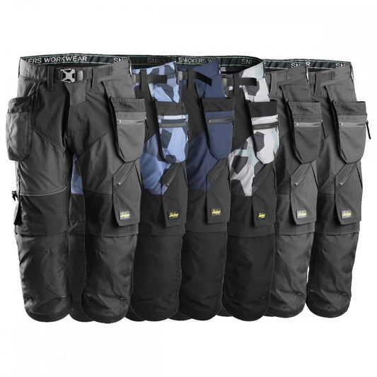 6905 FlexiWork Work Pirate Trousers+ Holster Pockets