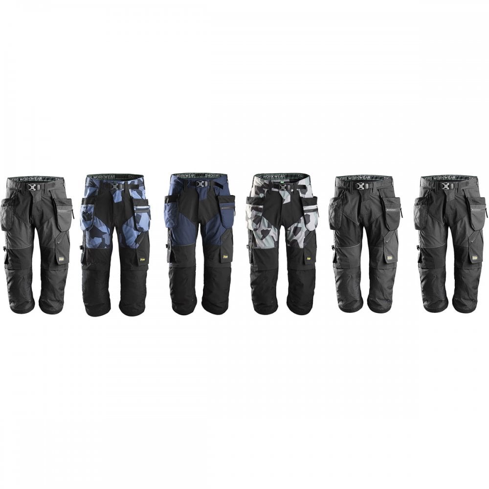 6905 FlexiWork Work Pirate Trousers+ Holster Pockets