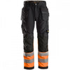 6233 AllroundWork High-Vis Work Trousers+ Holster Pockets Class 1