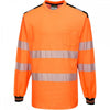 PW3 T185 Hi-Vis T-Shirt Long Sleeve