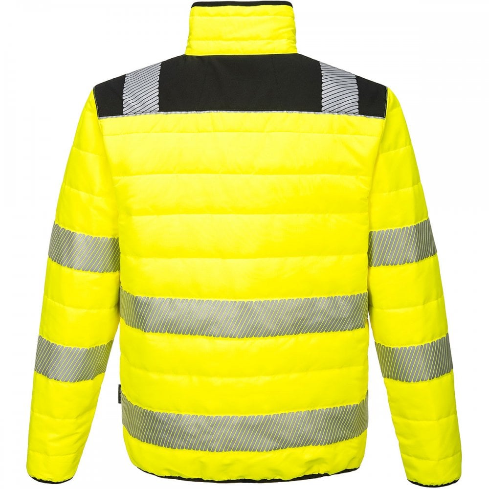 PW3 PW371 Hi-Vis Baffle Jacket