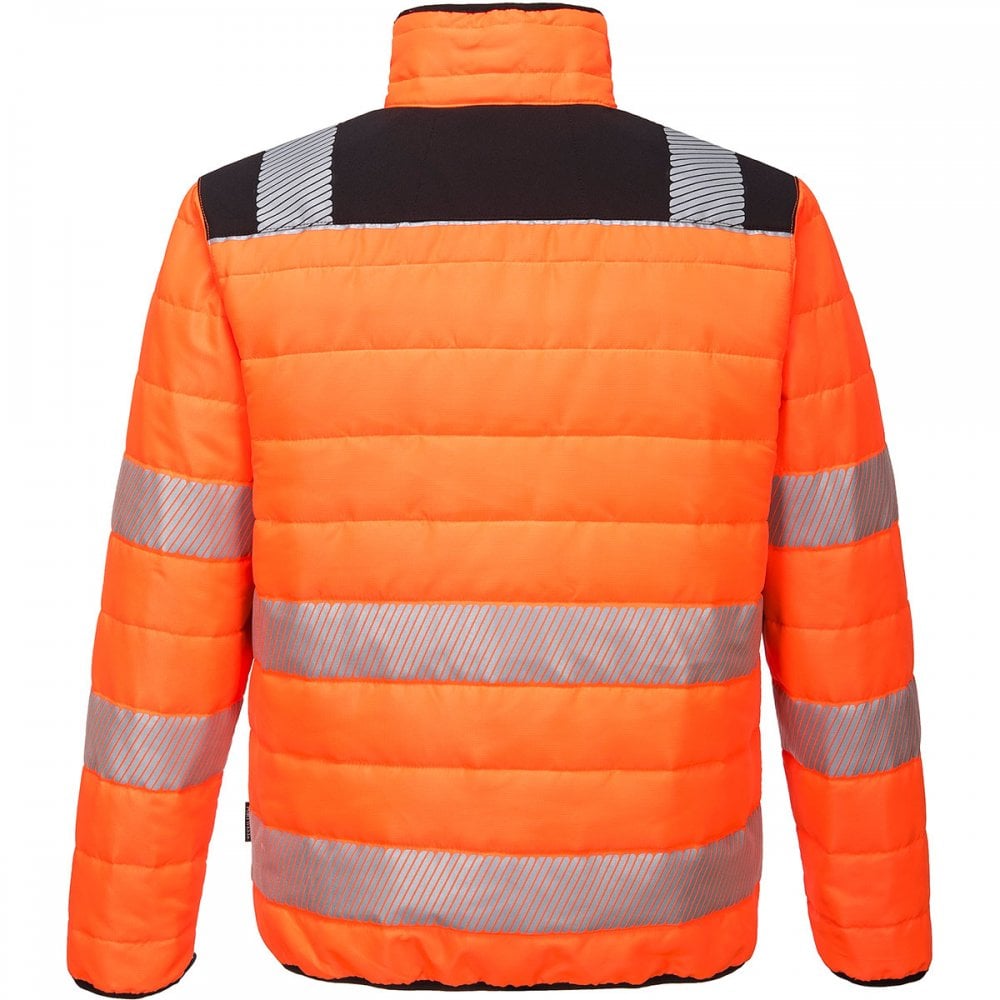 PW3 PW371 Hi-Vis Baffle Jacket