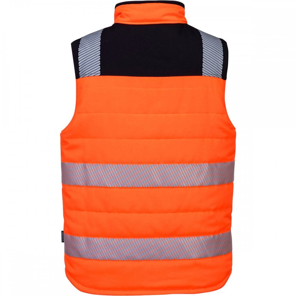 PW3 PW374 Hi-Vis Bodywarmer