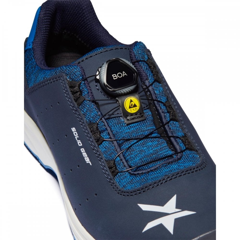 Solid Gear SG61001 Ocean S1P Safety Trainers With BOA® Lace Fit System - Breathable & Metal Free