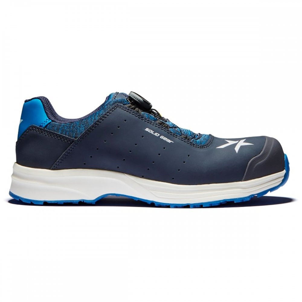 Solid Gear SG61001 Ocean S1P Safety Trainers With BOA® Lace Fit System - Breathable & Metal Free
