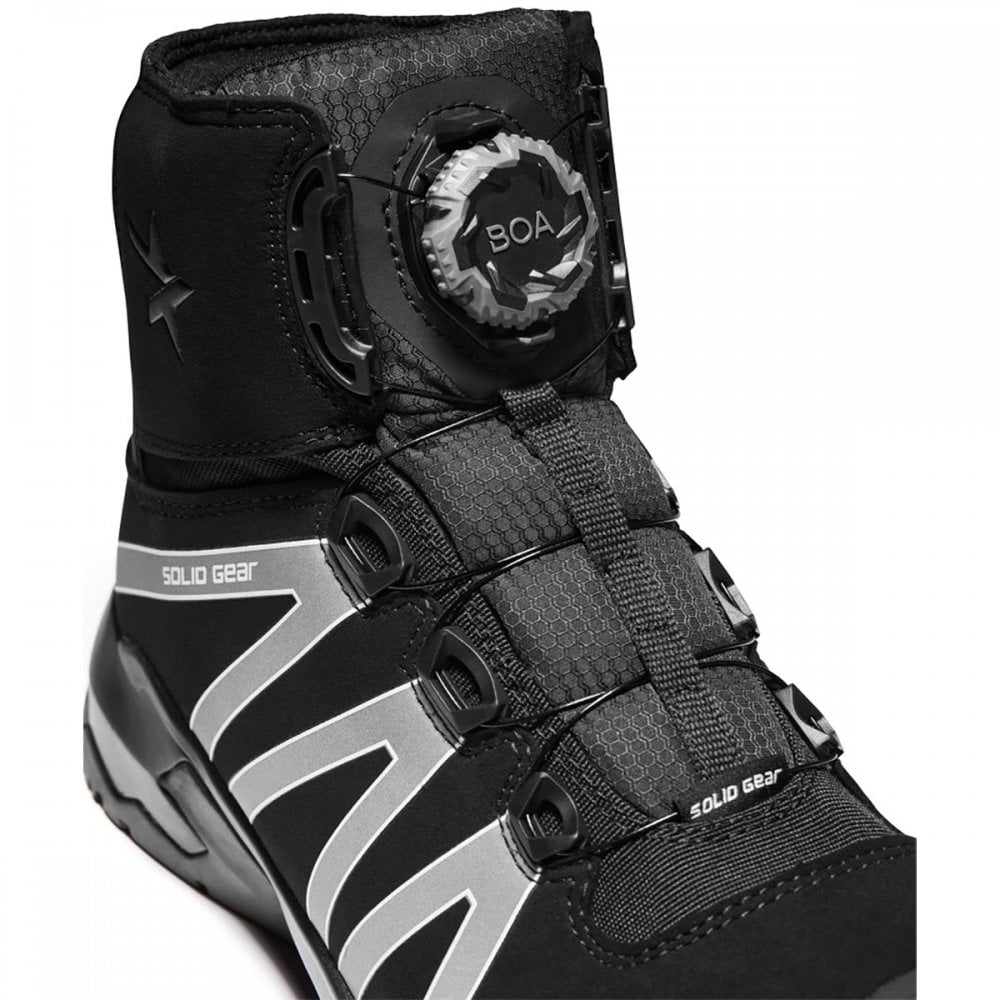 Solid Gear SG81006 Onyx Mid S3 Safety Boots With BOA® Lace Fit System - Metal Free