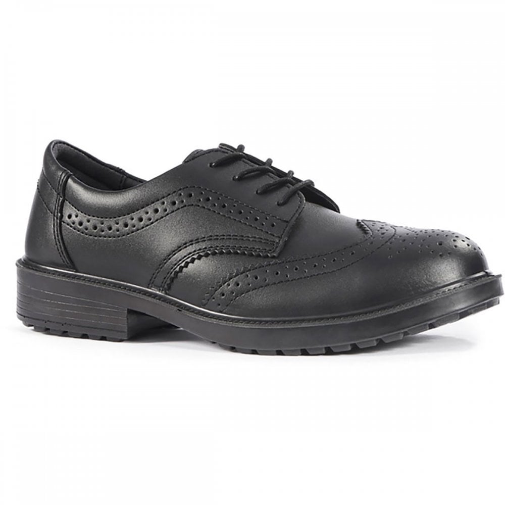 ProMan TC500 Brooklyn Brogue Safety Shoe UK10 - EU44 - US11 Black *One Size Only - Outlet Store*