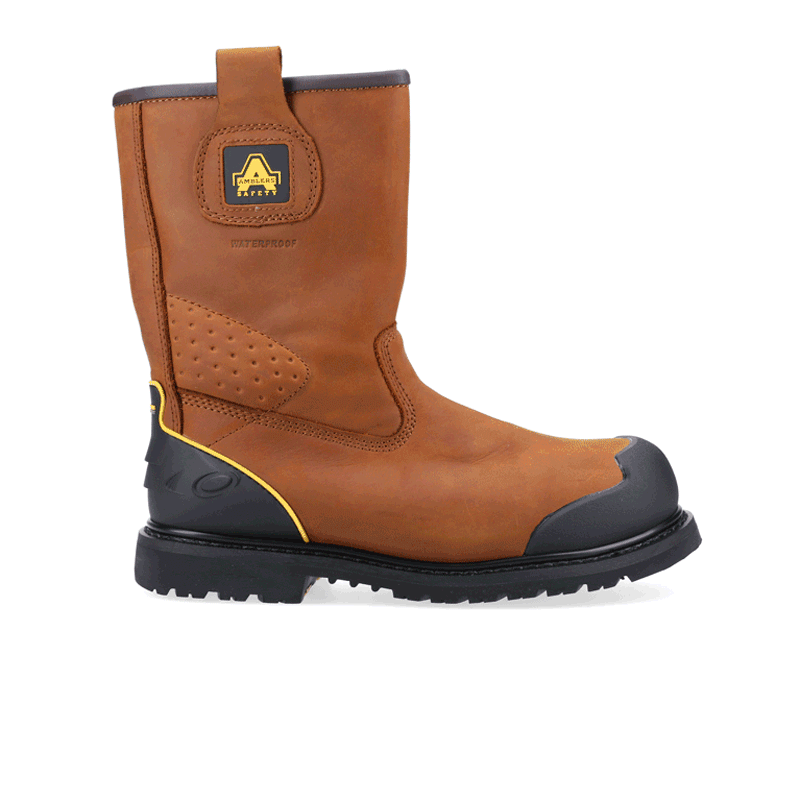 FS223 Goodyear Welted Waterproof Pull on Industrial Safety Boot