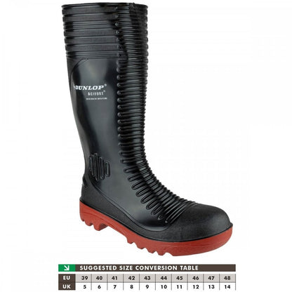 Acifort Ribbed Full Safety Wellington