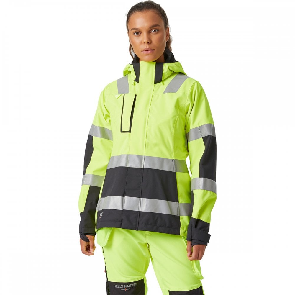 71294 Womens Luna Hi Vis Shell Jacket