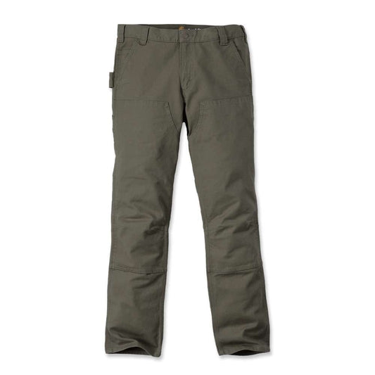 103340 Slim Fit Stretch Duck Double Front Trouser Tarmac 34" 33" *One Size Only - Outlet Store*