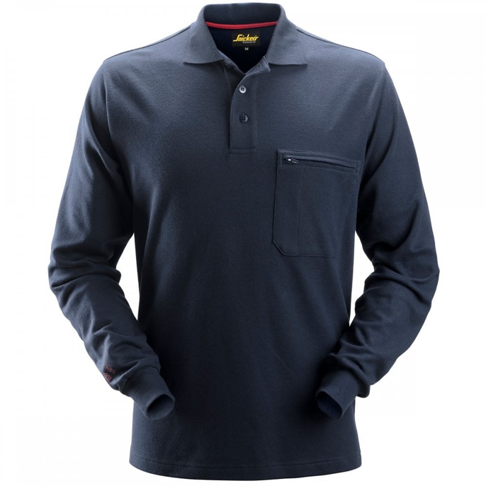 2660 ProtecWork Flame Retardant Long Sleeve Polo Shirt