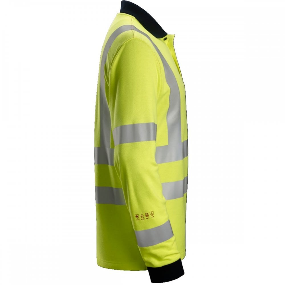 2661 ProtecWork Flame Retardant Long Sleeve Polo Shirt Class 3