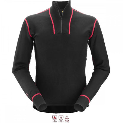 9462 ProtecWork Flame Retardant Half Zip Wool Shirt