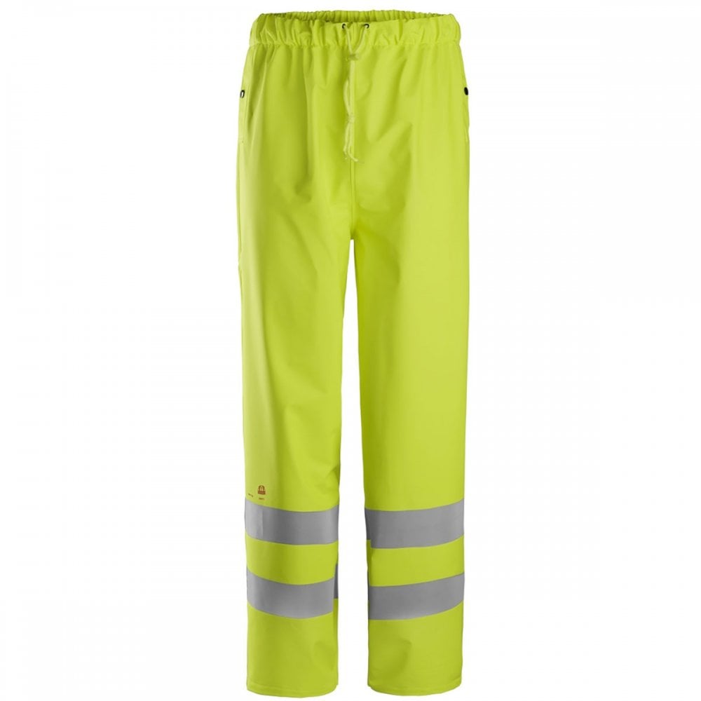 8267 ProtecWork Flame Retardant Rain Trousers PU Class 2