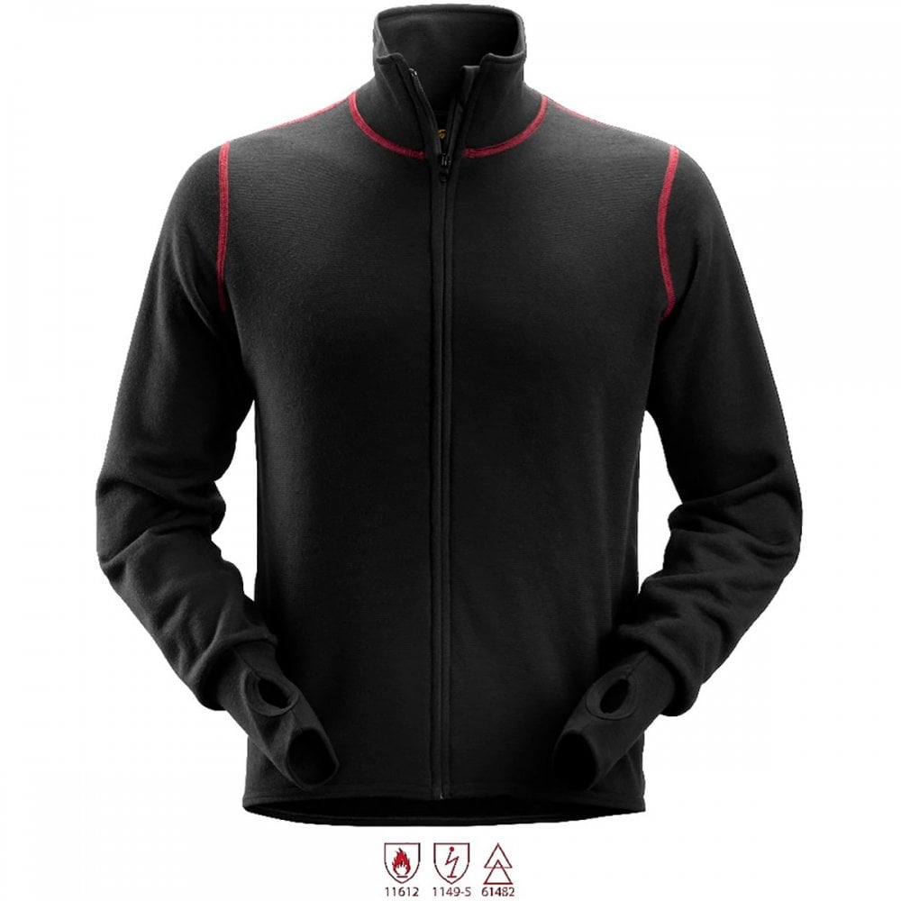 1563 ProtecWork Flame Retardant Wool Terry Jacket