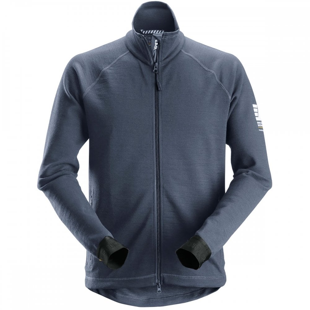 8019 AllroundWork Midlayer Wool Full Zip Jacket