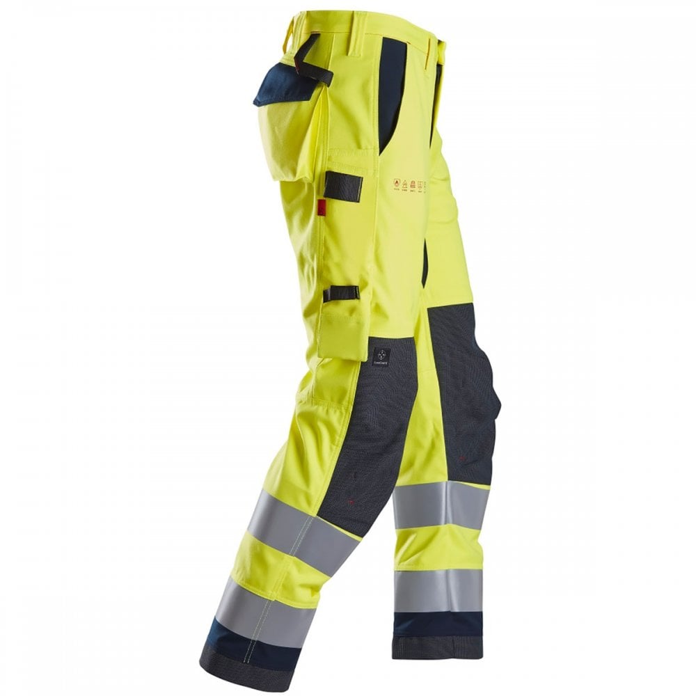 6360 ProtecWork Flame Retardant High-Vis Class 2 Work Trousers