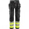 6931 FlexiWork High-Vis Work Trousers Holster Pockets+ Class 1