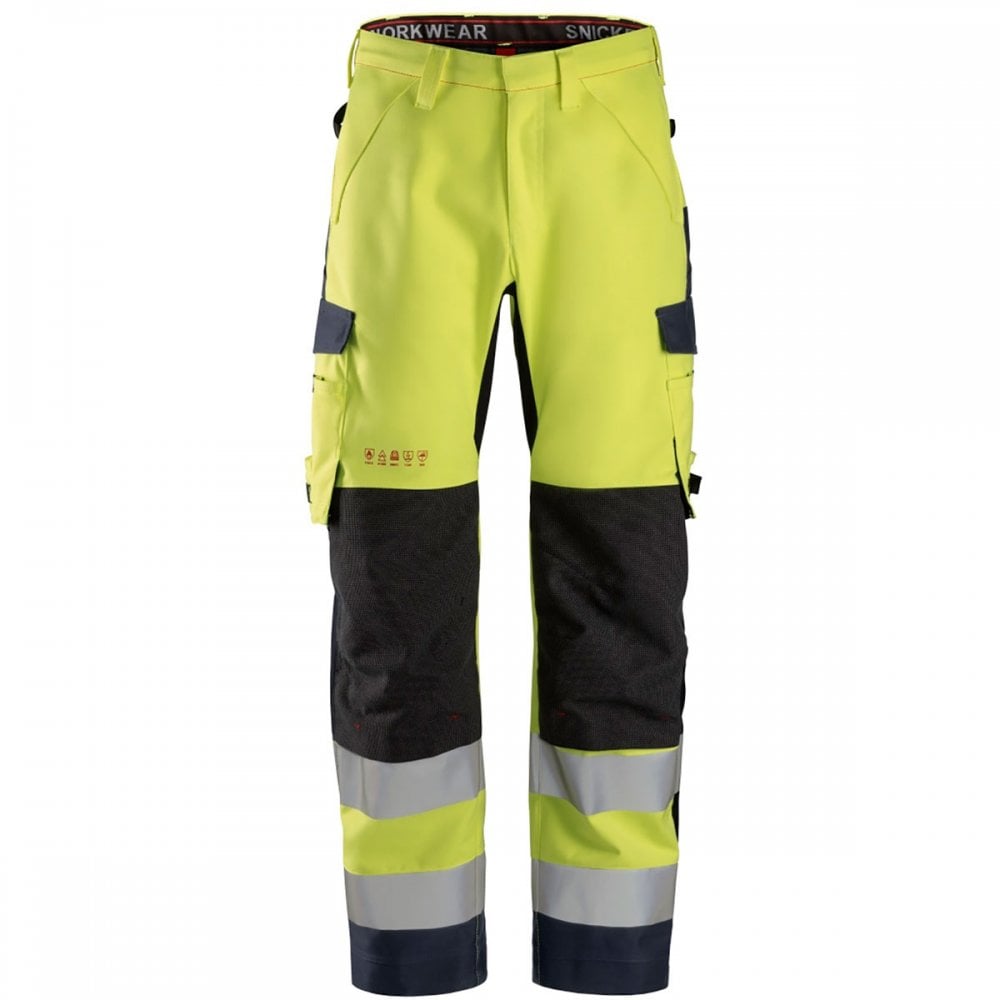 6563 ProtecWork Flame Retardant Waterproof Shell Trousers Class 2