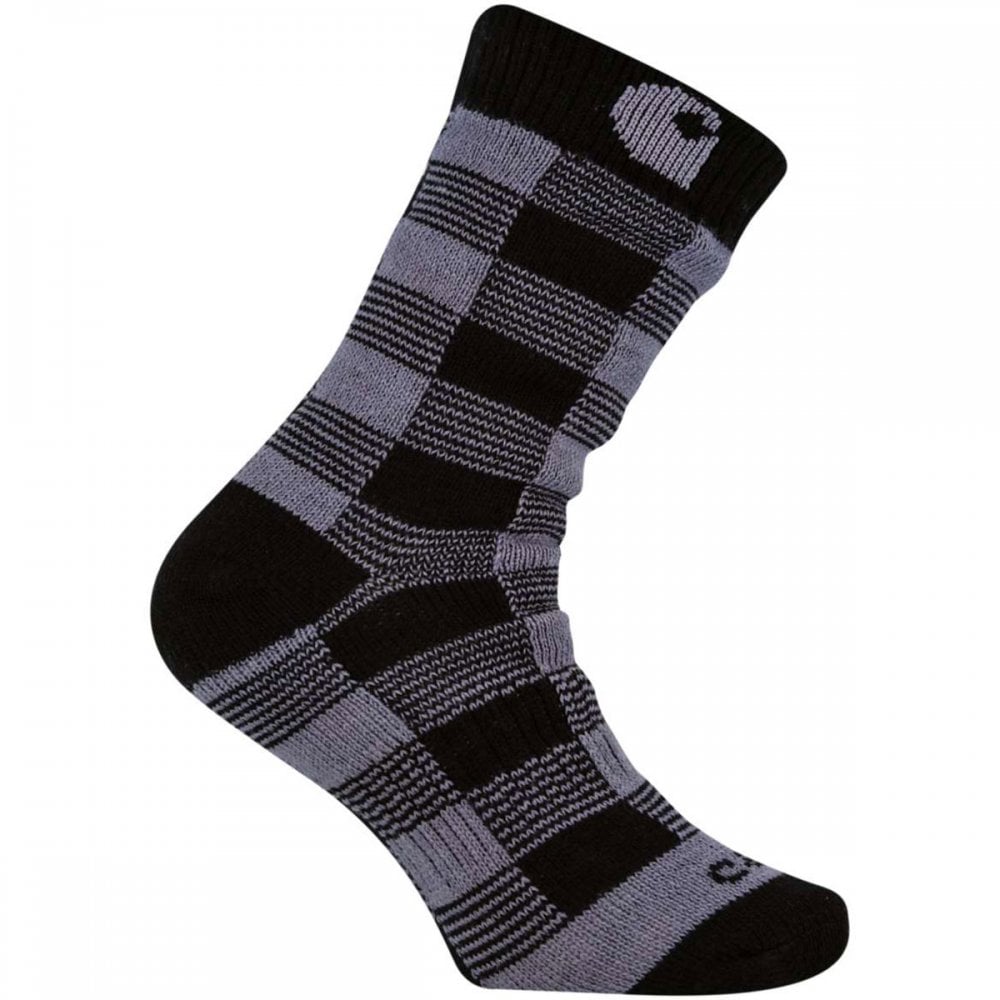 A540 Thermal Plaid Crew Sock