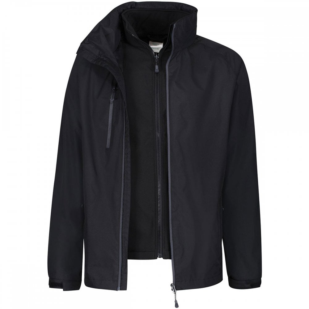 TRA154 Mens Honestly Made Recycled 3 In 1 Waterproof Jacket