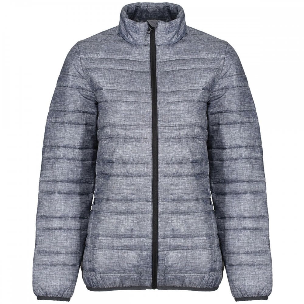 TRA497 Womens Firedown Baffled Quilted Jacket