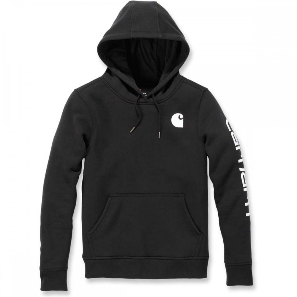 102791 Relaxed Fit Midweight Logo Sleeve Graphic Sweatshirt