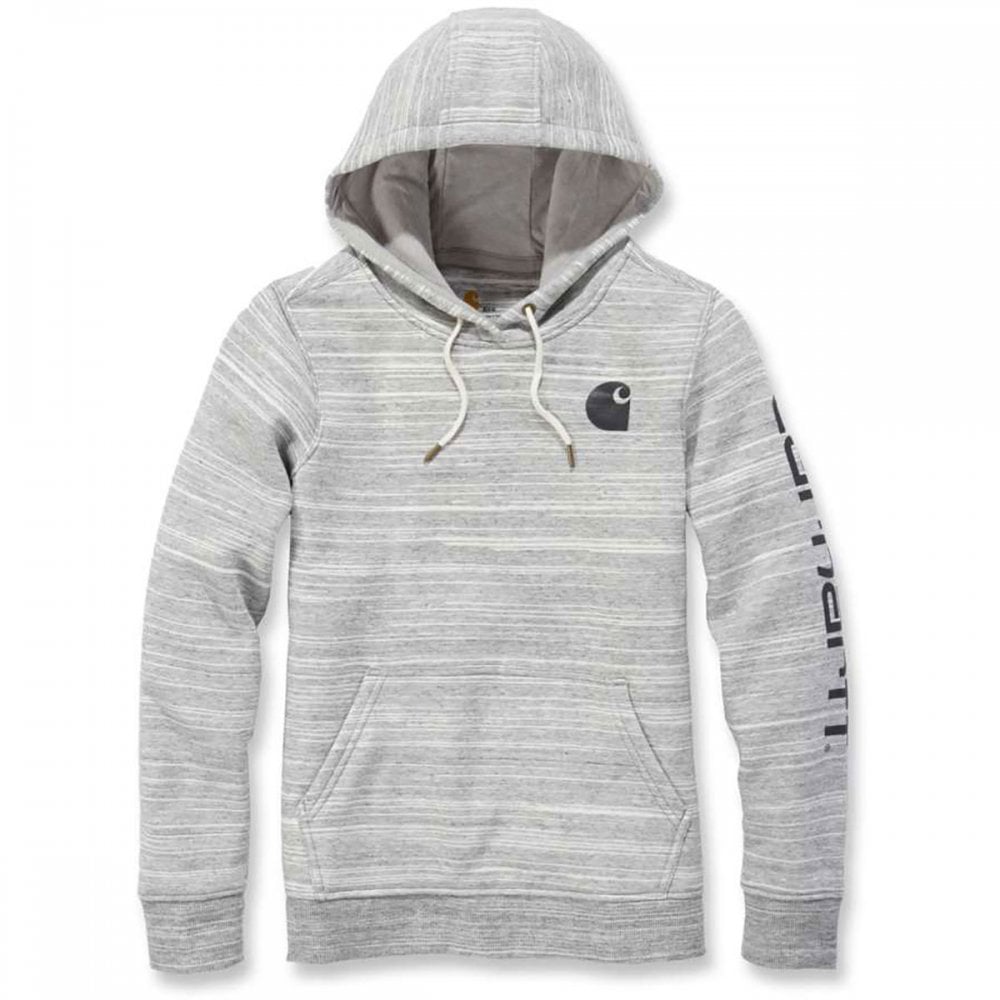 102791 Relaxed Fit Midweight Logo Sleeve Graphic Sweatshirt