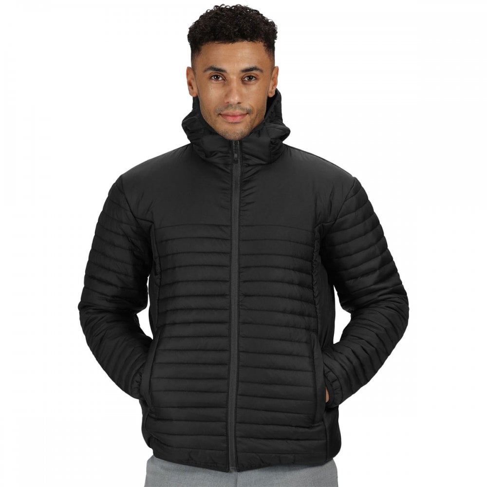 TRA423 Mens Honestly Made 100% Recycled Insulated Hooded Jacket