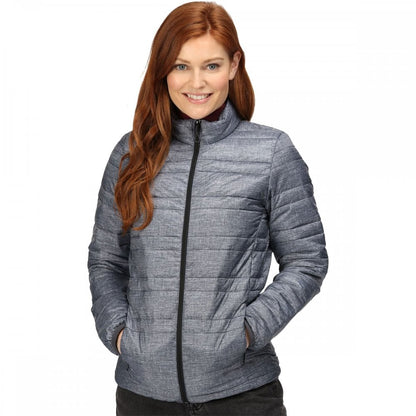 TRA497 Womens Firedown Baffled Quilted Jacket