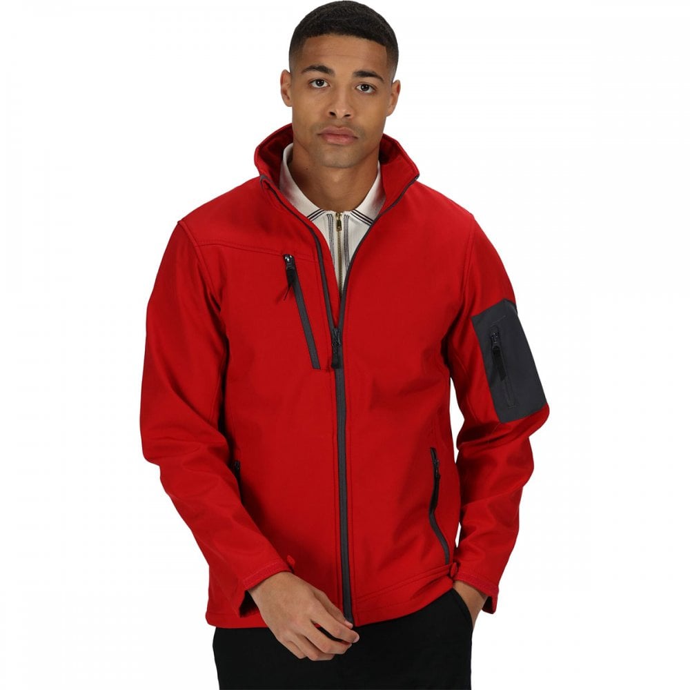 TRA674 Mens Arcola 3 Layer Membrane Softshell Jacket