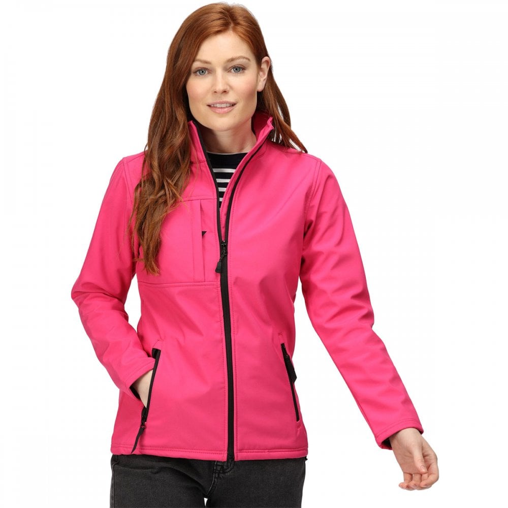 TRA689 Womens Octagon II Printable 3 Layer Membrane Softshell Jacket