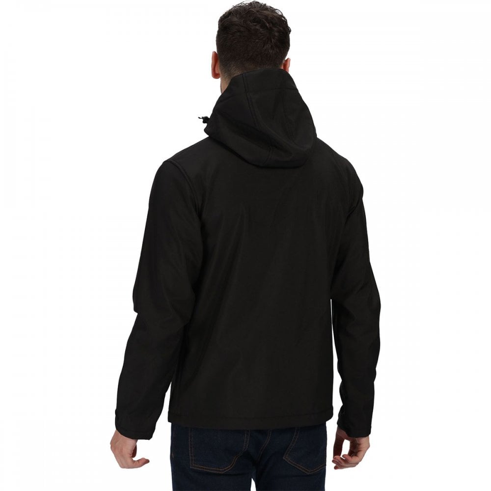 TRA701 Mens Venturer 3 Layer Printable Hooded Softshell Jacket