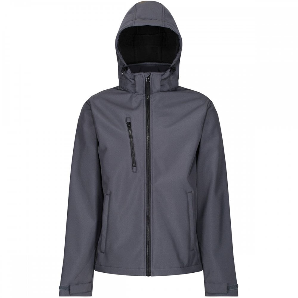 TRA701 Mens Venturer 3 Layer Printable Hooded Softshell Jacket