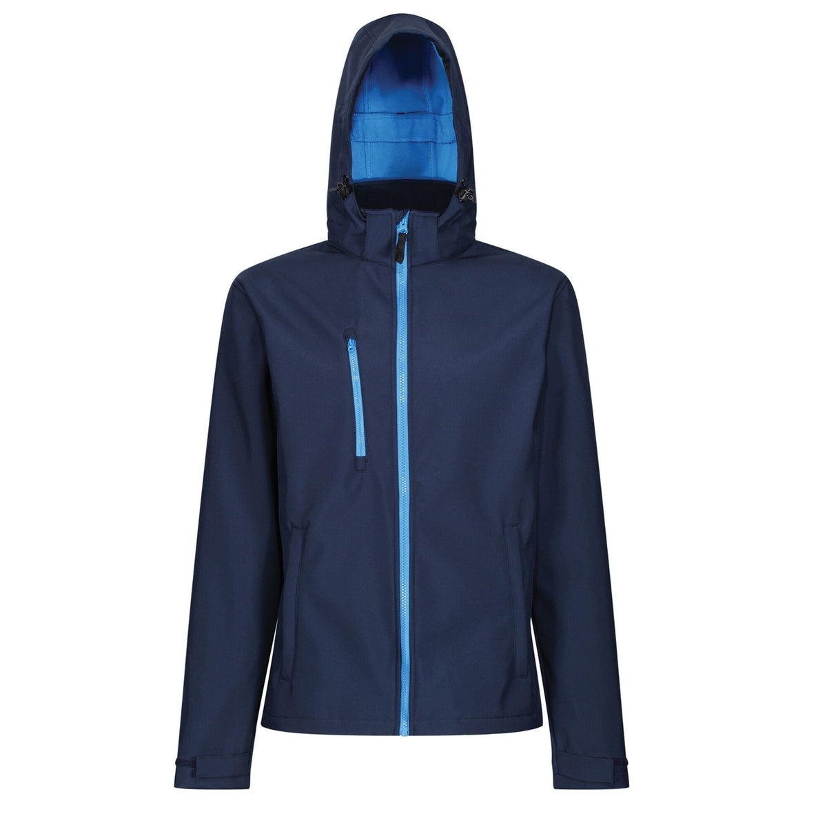 TRA701 Mens Venturer 3 Layer Printable Hooded Softshell Jacket