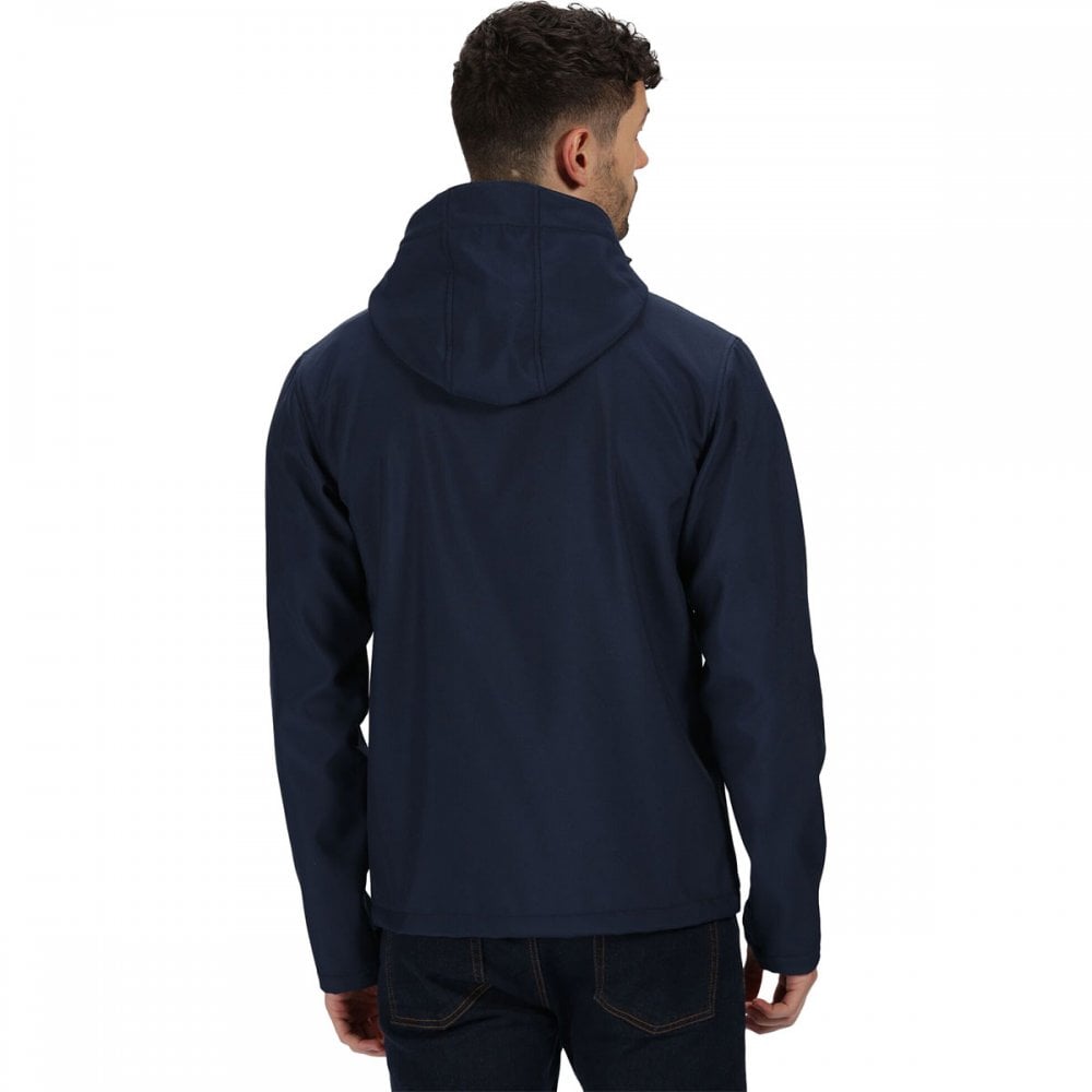 TRA701 Mens Venturer 3 Layer Printable Hooded Softshell Jacket
