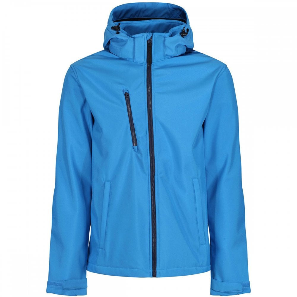 TRA701 Mens Venturer 3 Layer Printable Hooded Softshell Jacket
