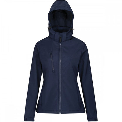 TRA702 Womens Venturer 3-Layer Printable Hooded Softshell Jacket